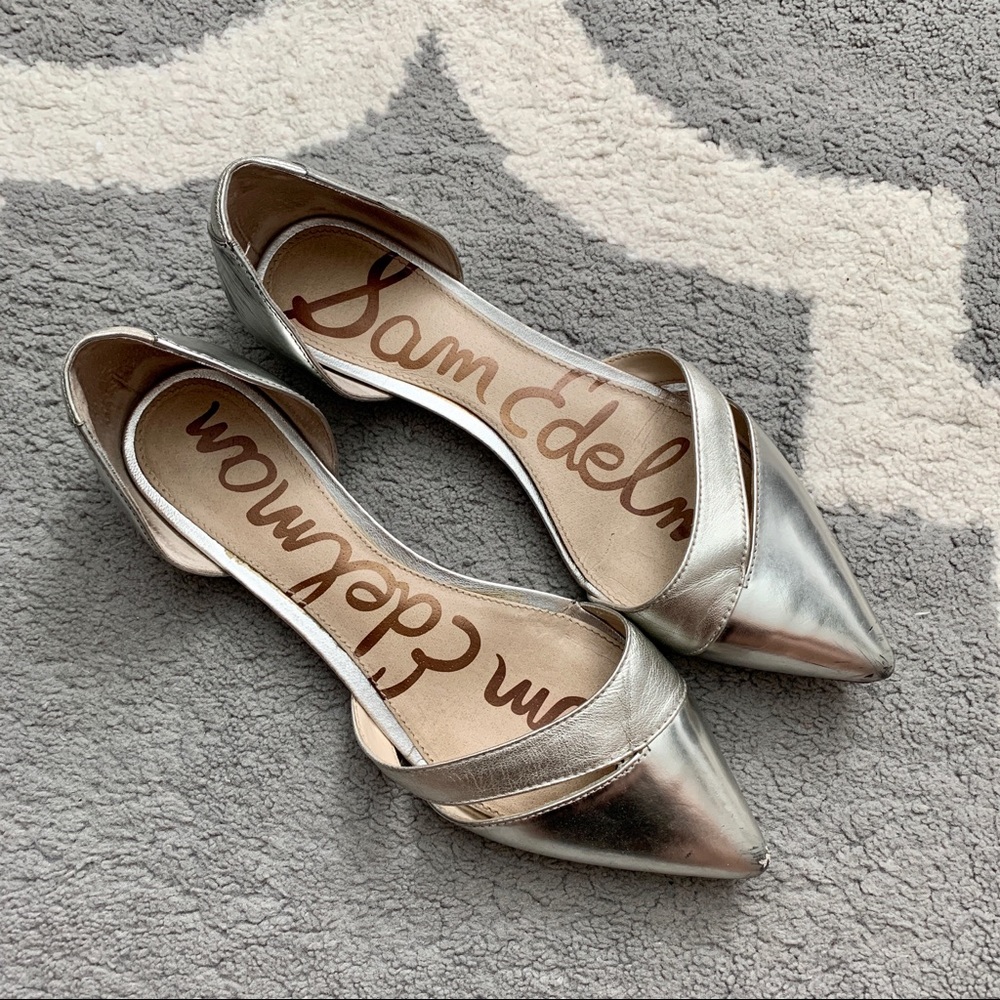 Sam Edelman Silver Flats